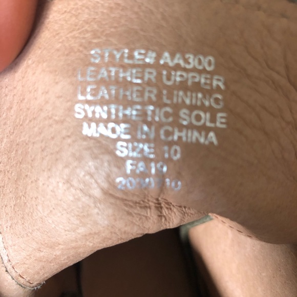 Madewell green suede boots - Picture 4 of 4